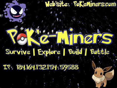 Welcome to PokeMiners A casual pixelmon experience that will never be pay to win. . Poke miners